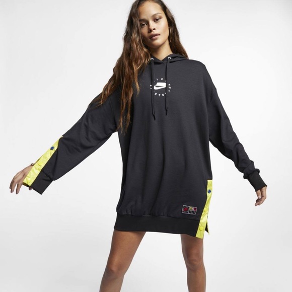 Nike Dresses & Skirts - NWT Nike Women’s Sportswear Hoodie Dress